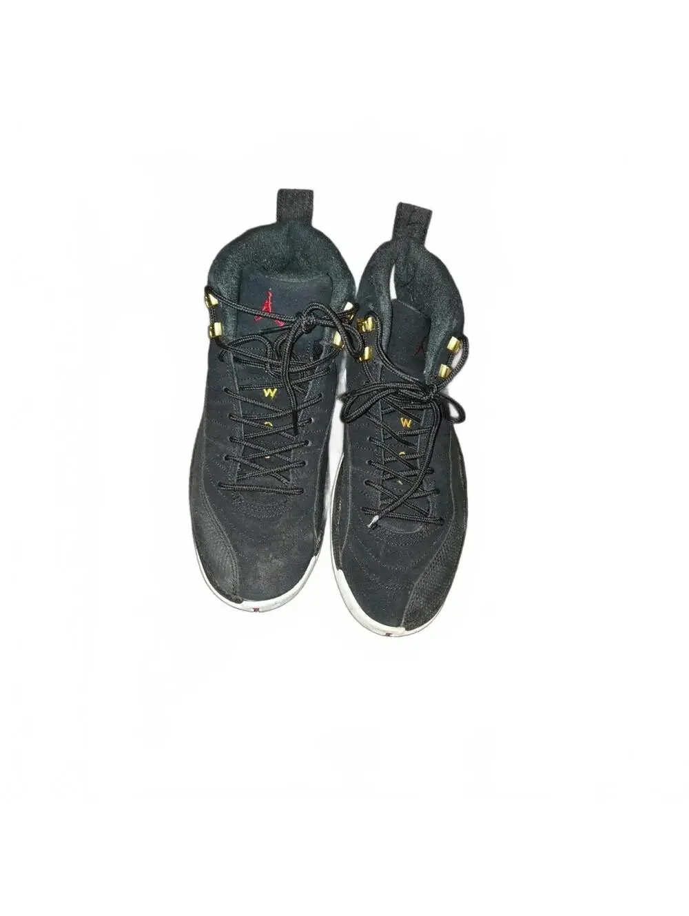 Air Jordan 12 Retro Black/White Basketball Shoes US Mens 8